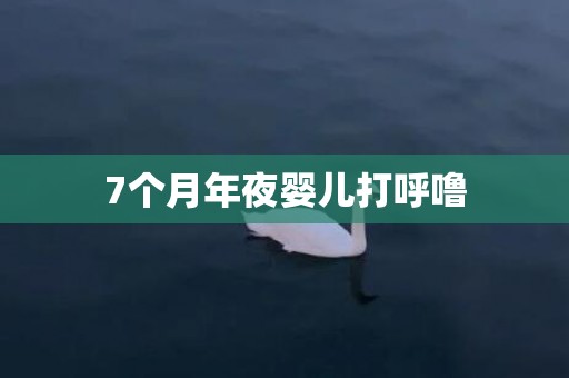 7个月年夜婴儿打呼噜