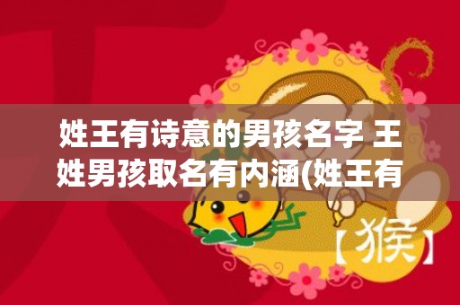 姓王有诗意的男孩名字 王姓男孩取名有内涵(姓王有诗意的男孩名字)