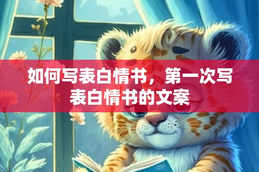 如何写表白情书，第一次写表白情书的文案
