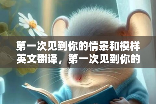 第一次见到你的情景和模样英文翻译，第一次见到你的情话句子