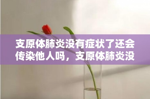 支原体肺炎没有症状了还会传染他人吗，支原体肺炎没有症状了还会沾染他人吗 肺炎支原体沾染性强吗