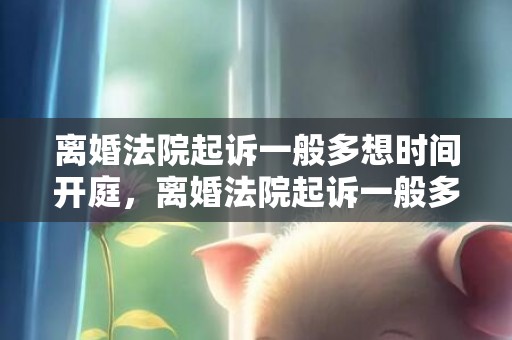 离婚法院起诉一般多想时间开庭，离婚法院起诉一般多久开庭