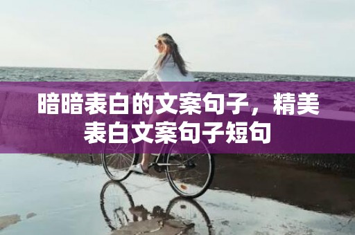 暗暗表白的文案句子，精美表白文案句子短句