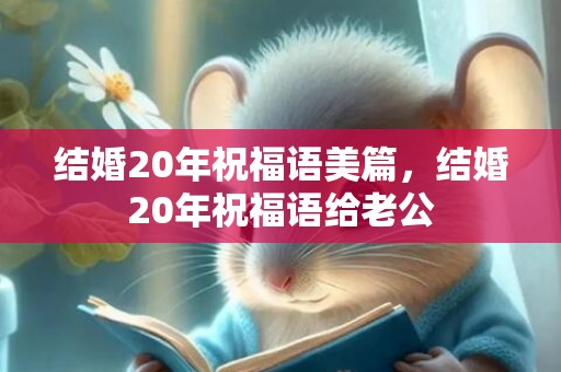 结婚20年祝福语美篇，结婚20年祝福语给老公