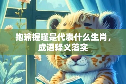 抱瑜握瑾是代表什么生肖，成语释义落实