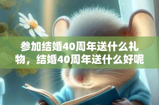 参加结婚40周年送什么礼物，结婚40周年送什么好呢