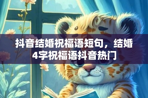 抖音结婚祝福语短句，结婚4字祝福语抖音热门