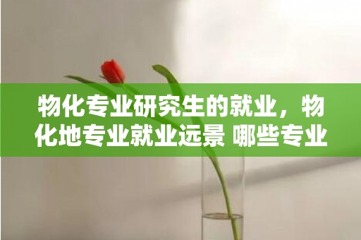物化专业研究生的就业，物化地专业就业远景 哪些专业最吃喷鼻