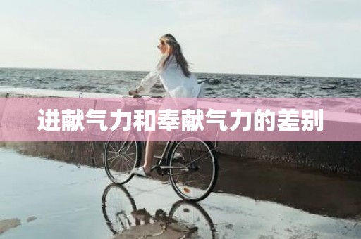 进献气力和奉献气力的差别