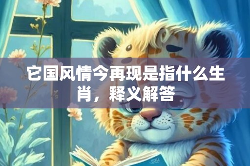 它国风情今再现是指什么生肖，释义解答