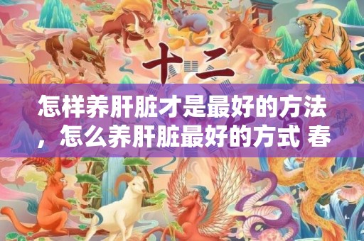 怎样养肝脏才是最好的方法，怎么养肝脏最好的方式 春季怎么养肝