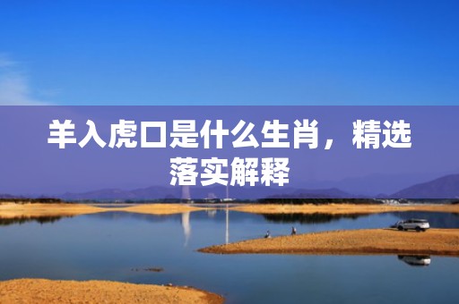 羊入虎口是什么生肖，精选落实解释