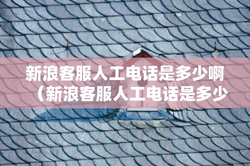 新浪客服人工电话是多少啊（新浪客服人工电话是多少）