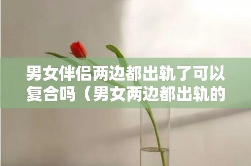 男女伴侣两边都出轨了可以复合吗（男女两边都出轨的婚姻）