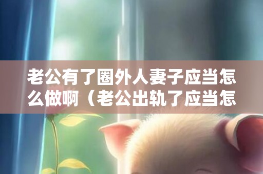 老公有了圈外人妻子应当怎么做啊（老公出轨了应当怎么办）