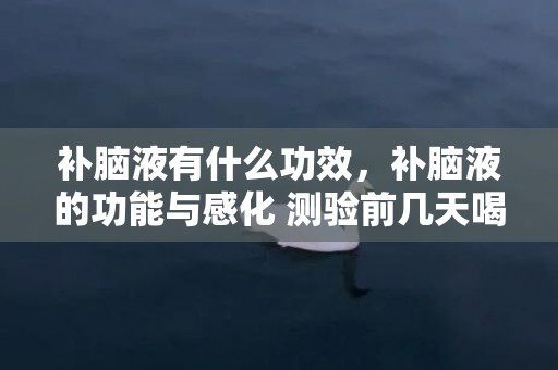 补脑液有什么功效，补脑液的功能与感化 测验前几天喝安神补脑液可以吗