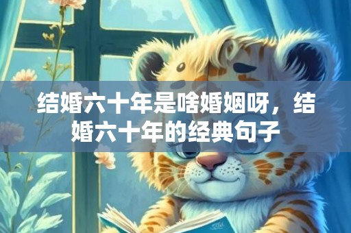 结婚六十年是啥婚姻呀，结婚六十年的经典句子