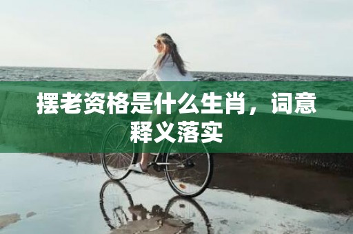 摆老资格是什么生肖，词意释义落实