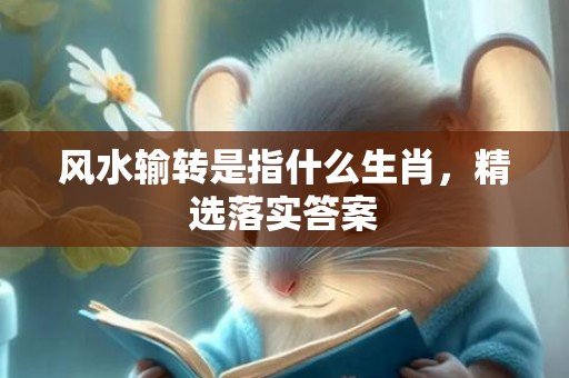风水输转是指什么生肖，精选落实答案