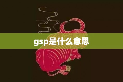 gsp是什么意思