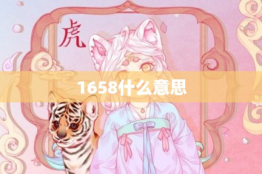 1658什么意思