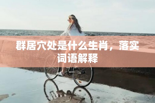 群居穴处是什么生肖，落实词语解释
