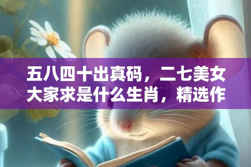 五八四十出真码，二七美女大家求是什么生肖，精选作答落实