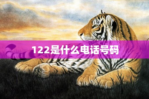 122是什么电话号码