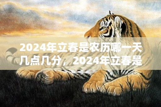 2024年立春是农历哪一天几点几分，2024年立春是几月几号 2024什么时侯立春