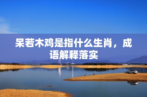 呆若木鸡是指什么生肖，成语解释落实