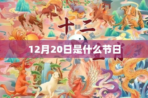 12月20日是什么节日