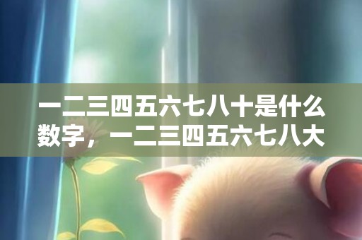 一二三四五六七八十是什么数字，一二三四五六七八大九十成语结婚祝福？结婚祝福语一二三四五六七八