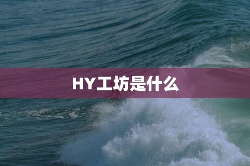 HY工坊是什么