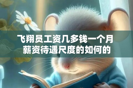 飞翔员工资几多钱一个月 薪资待遇尺度的如何的