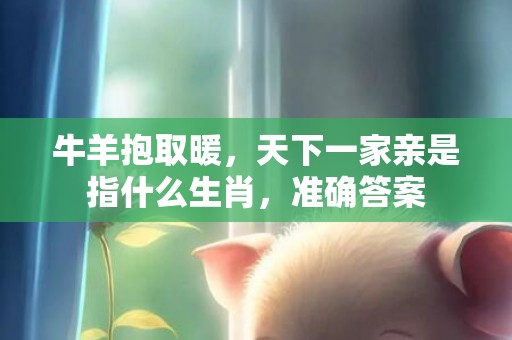 牛羊抱取暖，天下一家亲是指什么生肖，准确答案