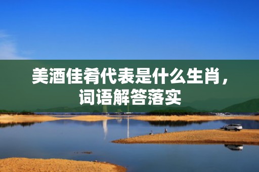 美酒佳肴代表是什么生肖，词语解答落实