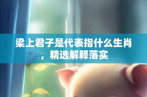 梁上君子是代表指什么生肖，精选解释落实