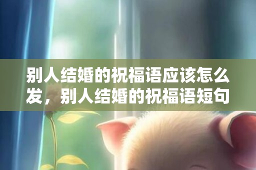 别人结婚的祝福语应该怎么发，别人结婚的祝福语短句简短暖心四字