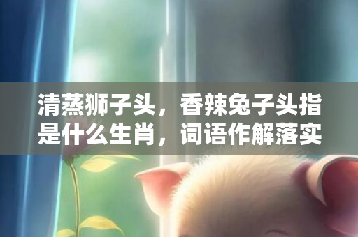 清蒸狮子头，香辣兔子头指是什么生肖，词语作解落实