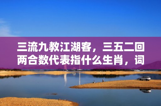 三流九教江湖客，三五二回两合数代表指什么生肖，词语精选落实