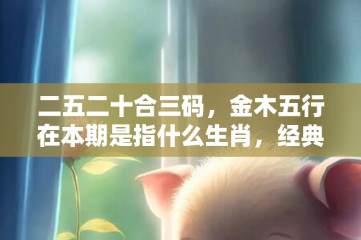 二五二十合三码，金木五行在本期是指什么生肖，经典答案落实