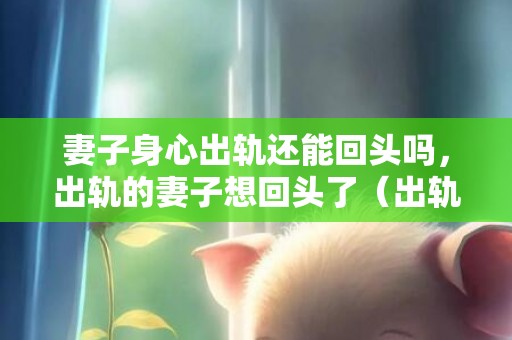 妻子身心出轨还能回头吗，出轨的妻子想回头了（出轨的老婆回头）