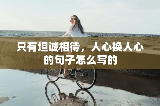 只有坦诚相待，人心换人心的句子怎么写的