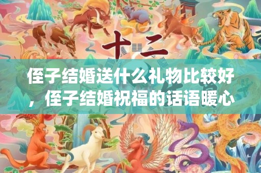 侄子结婚送什么礼物比较好，侄子结婚祝福的话语暖心简短(祝侄子结婚祝福语怎么说)