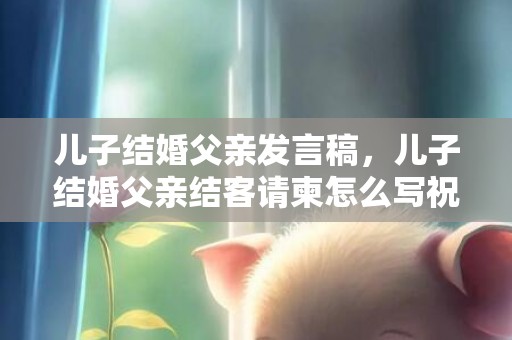 儿子结婚父亲发言稿，儿子结婚父亲结客请柬怎么写祝福语大全
