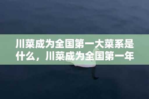 川菜成为全国第一大菜系是什么，川菜成为全国第一年夜菜系 川菜有哪些有名菜