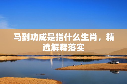 马到功成是指什么生肖，精选解释落实