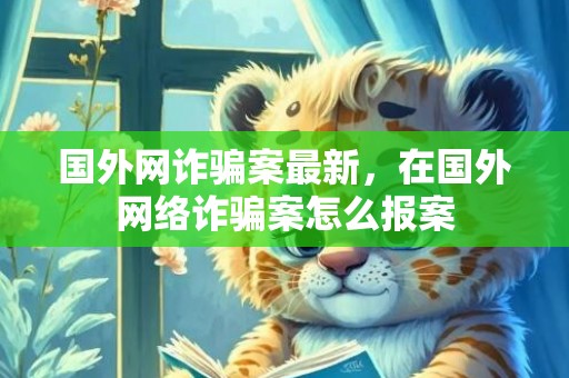 国外网诈骗案最新，在国外网络诈骗案怎么报案