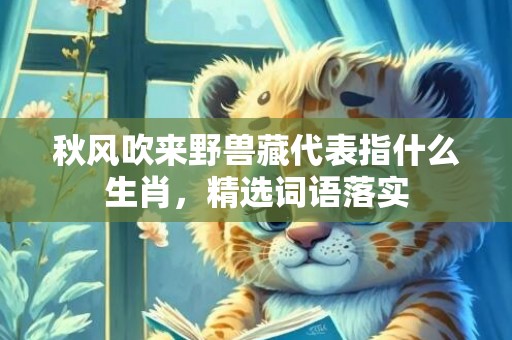 秋风吹来野兽藏代表指什么生肖，精选词语落实