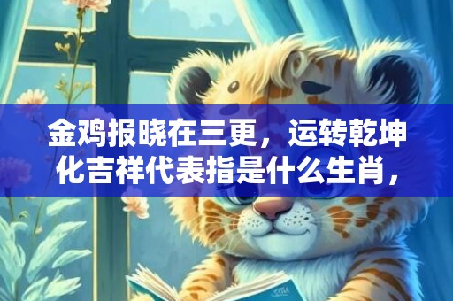 金鸡报晓在三更，运转乾坤化吉祥代表指是什么生肖，最佳精选落实